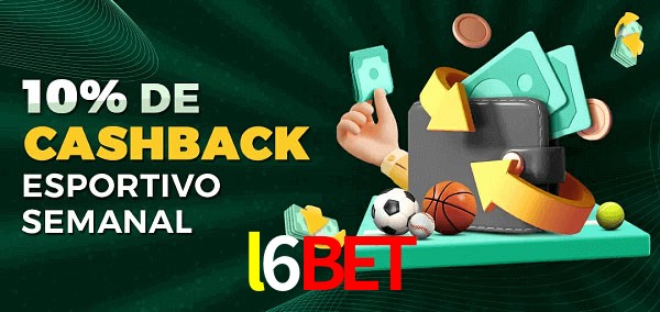 10% de bônus de cashback na l6bet